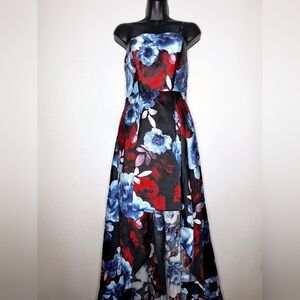 Speechless Brand" Formal Floral In A Highlow" Quite Lux. highlow,formal gown.